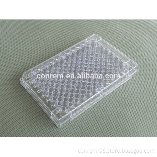 96 wells flat bottom cell culture plate (sterile)